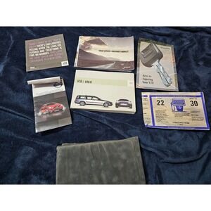 2004 Volvo V70 owner's manuals and service documents with Case multiple books